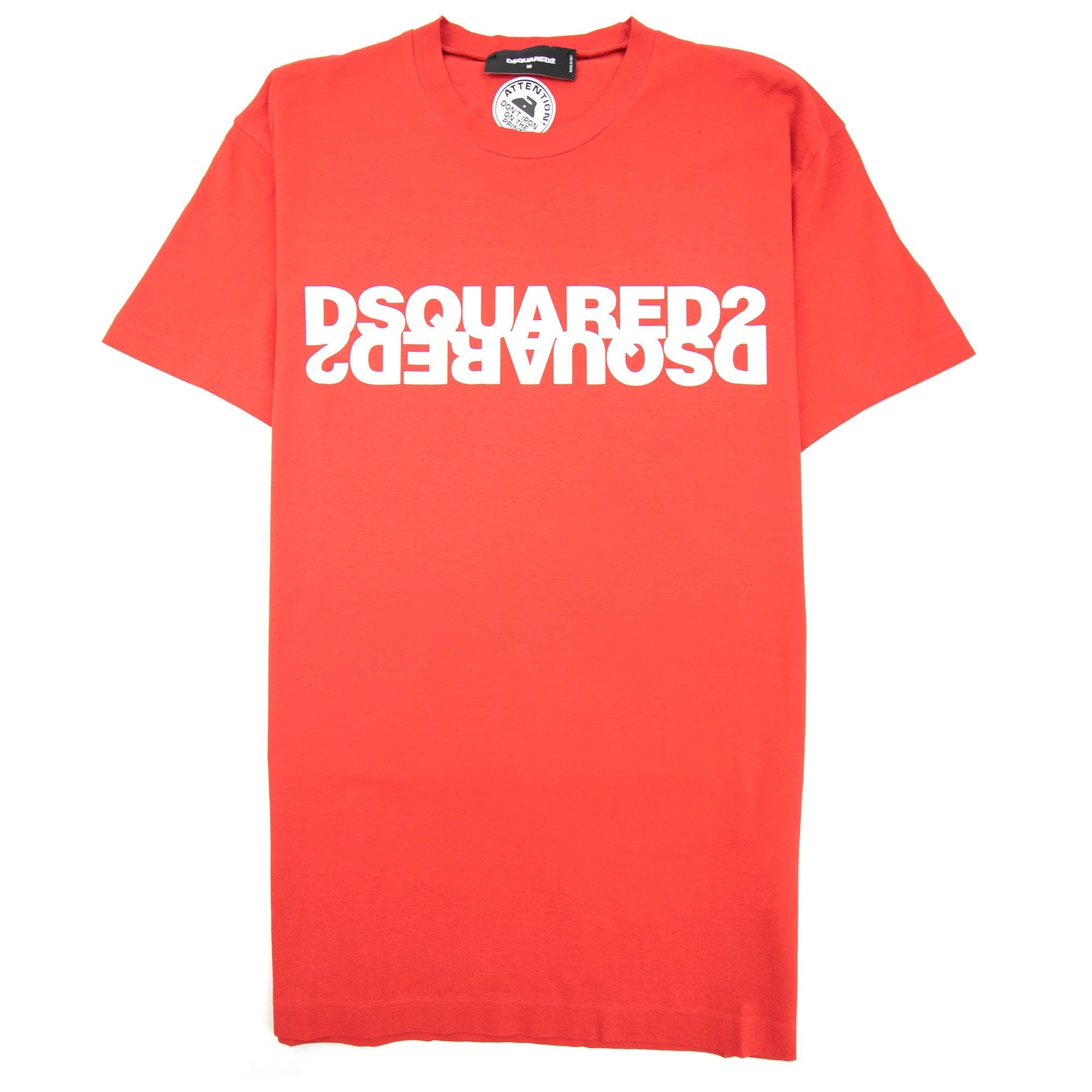 Dsquared2 Mirror Logo Tshirt Red