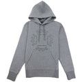 Hugo Boss Sly Layered Metallic Logo Hooded Sweat Grey 031