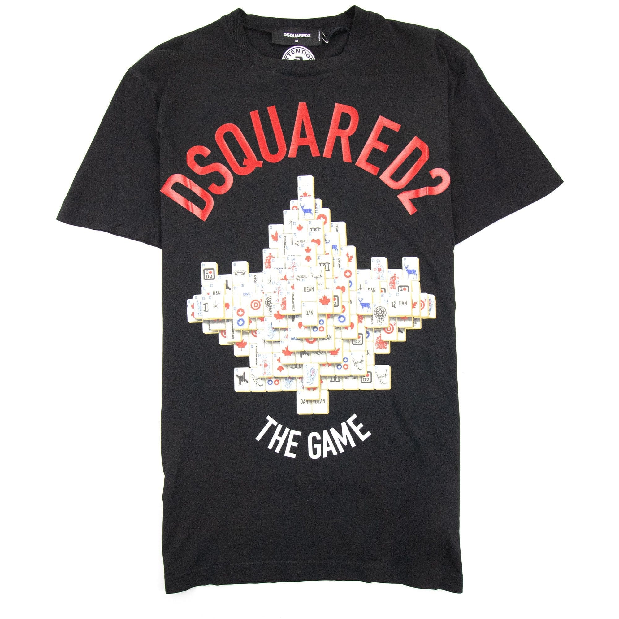 Dsquared2 Playing Card T-shirt Black 900