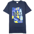 Hugo Boss Kids Cargo Short Sleeve T Shirt Navy