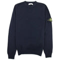 Stone Island Crew Neck Knitted Sweatshirt Navy V0020