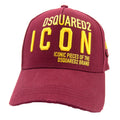 Dsquared2 Icon Badges Cap Burgundy
