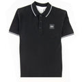 Hugo Boss Kids Square Logo S/s Polo Black