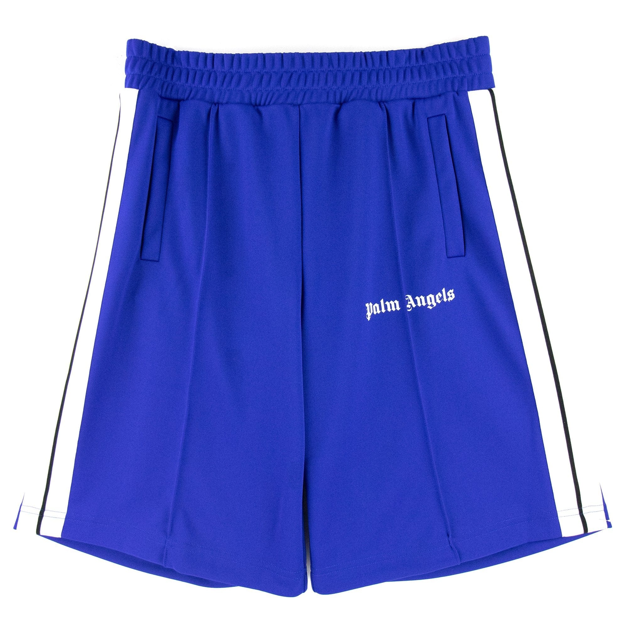 Palm Angels Classic Track Shorts Blue/white