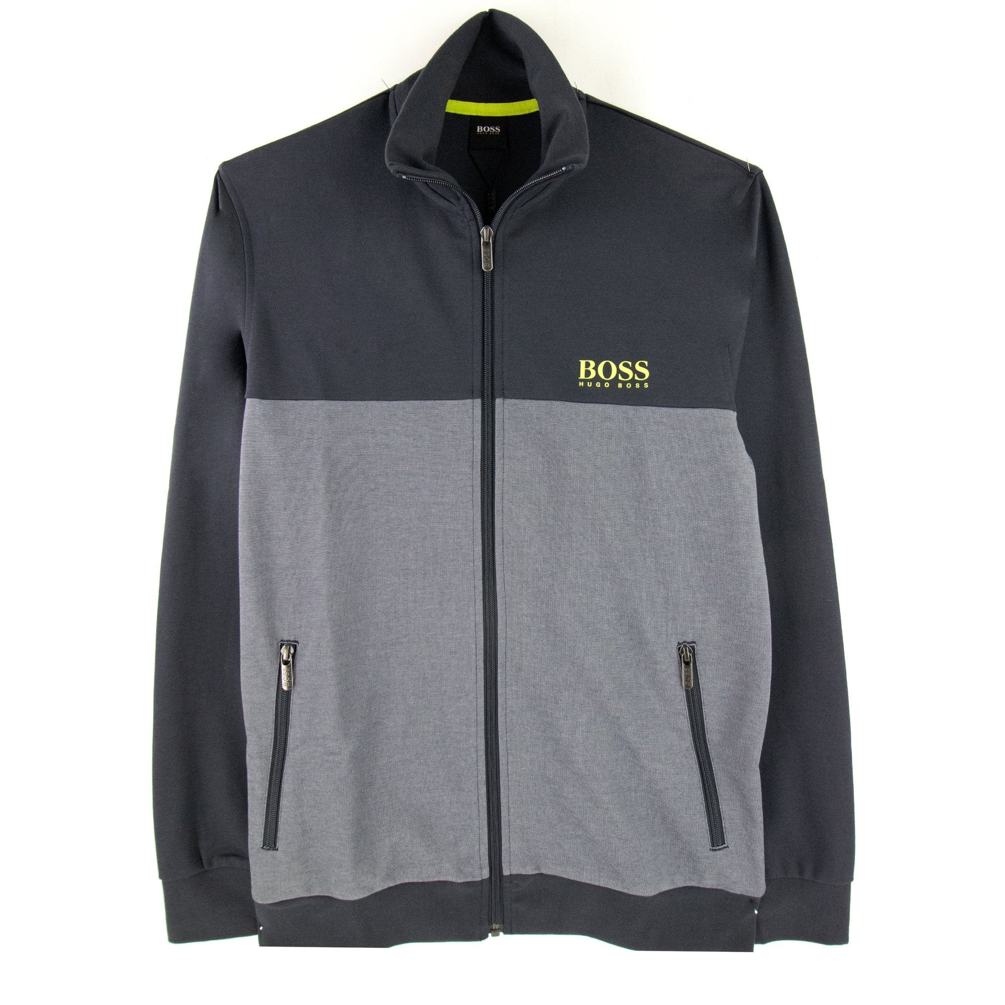 Hugo Boss Contrast Logo Tracksuit Jacket Navy 400