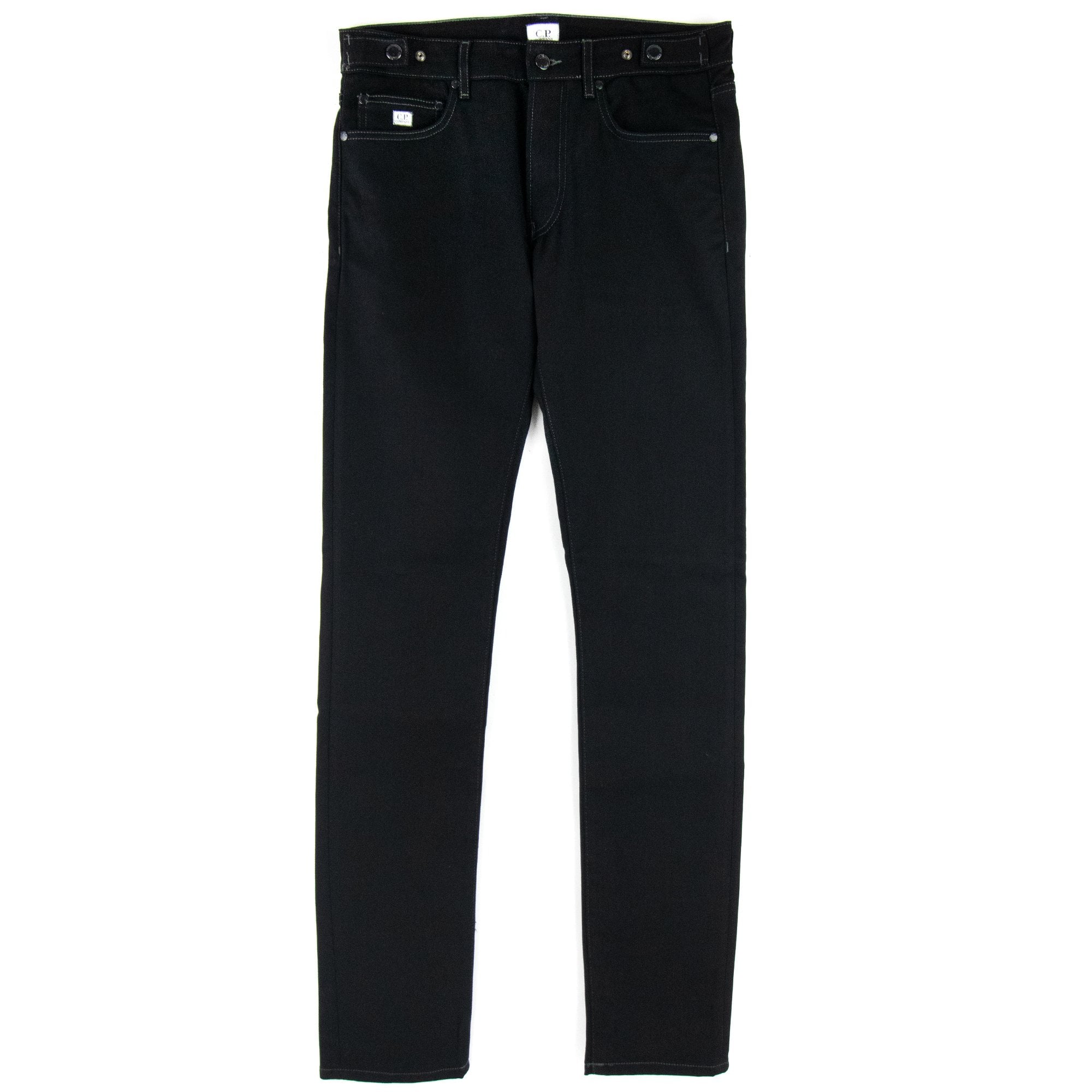 C.P. Company Mean Fit Slim Jeans Black D00