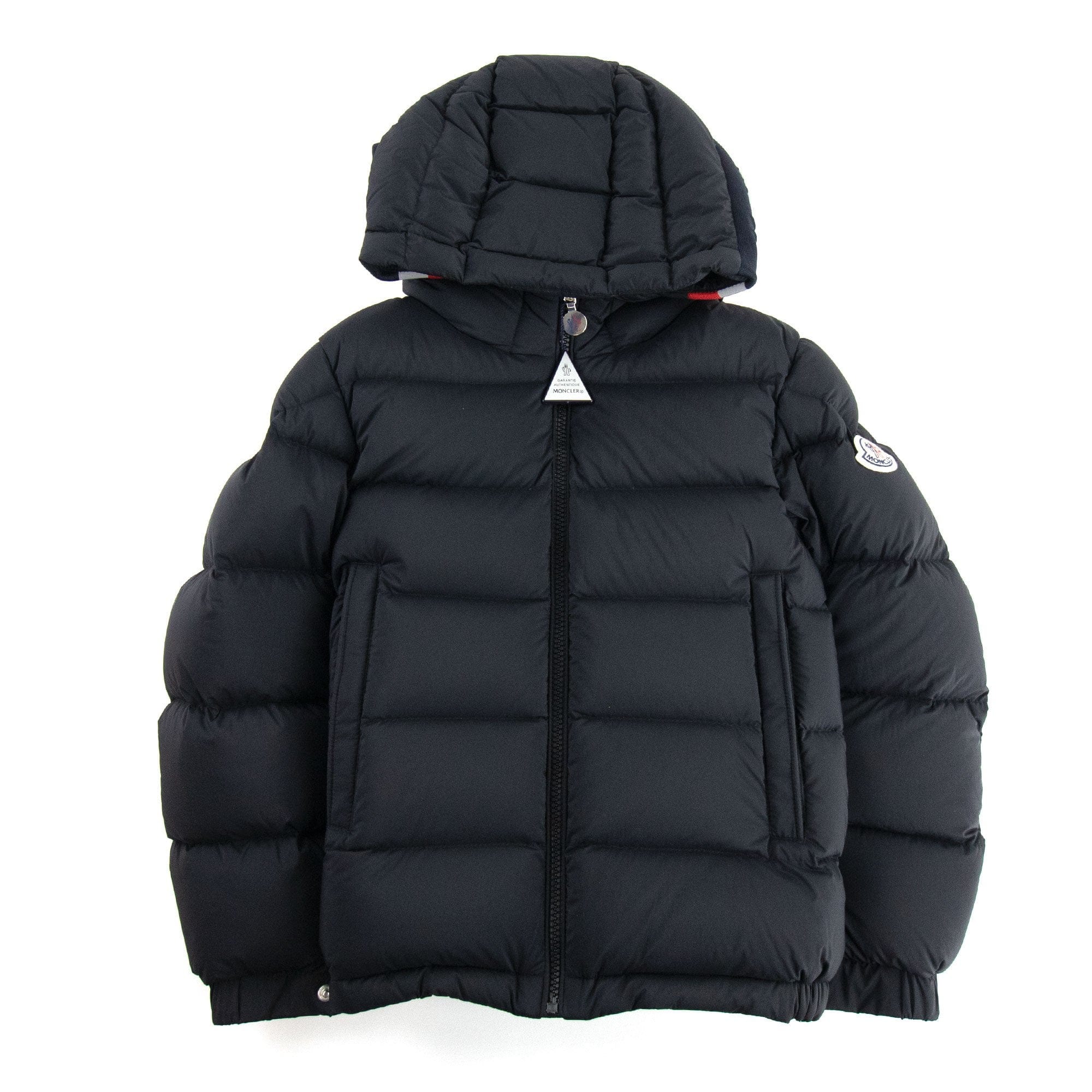 Moncler Junior Sorue Giubbotto Down Jacket Black 999
