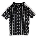 Valentino Logo Times Print T Shirt Black/white