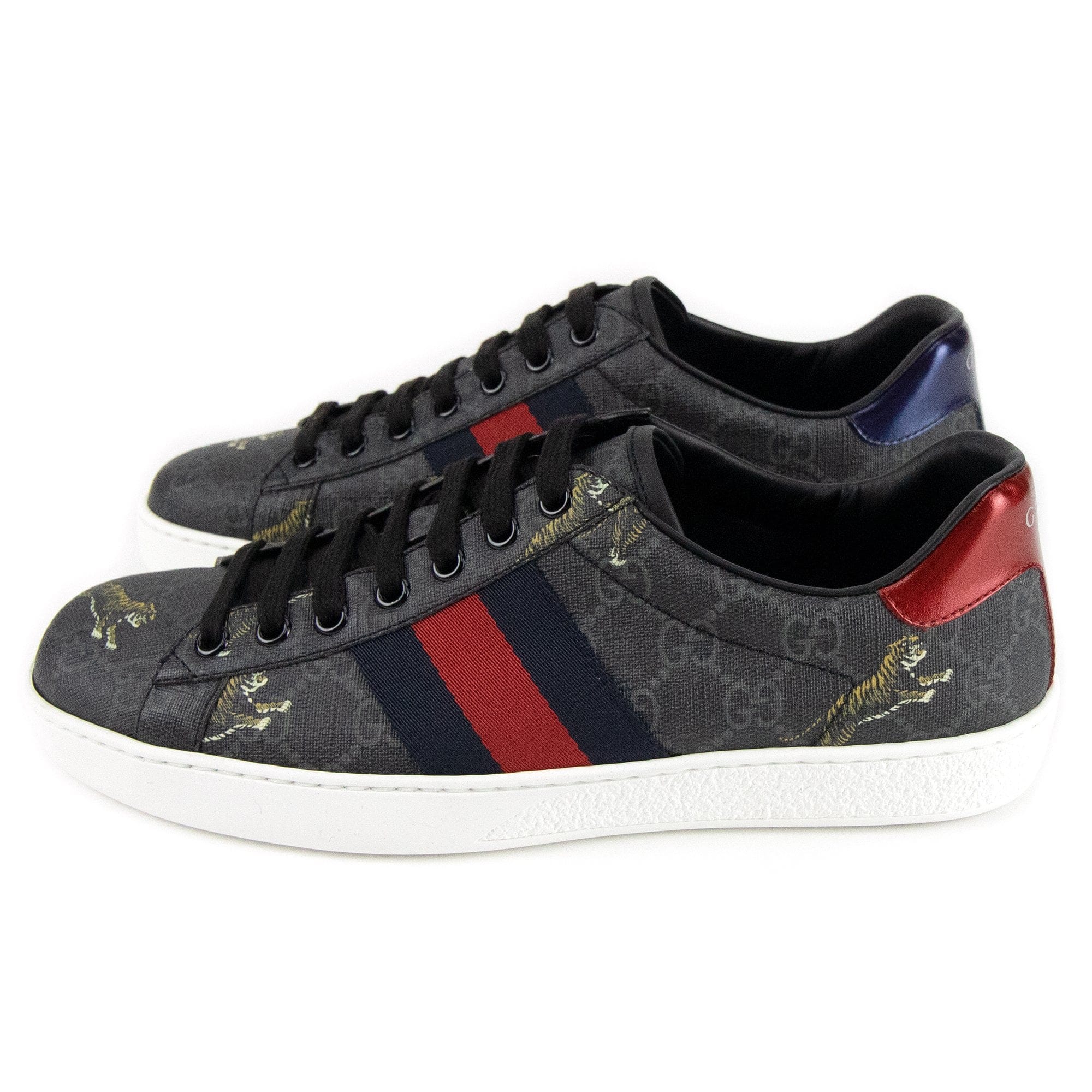 Gucci GG Supreme Tigers Sneaker Black/mu 1102