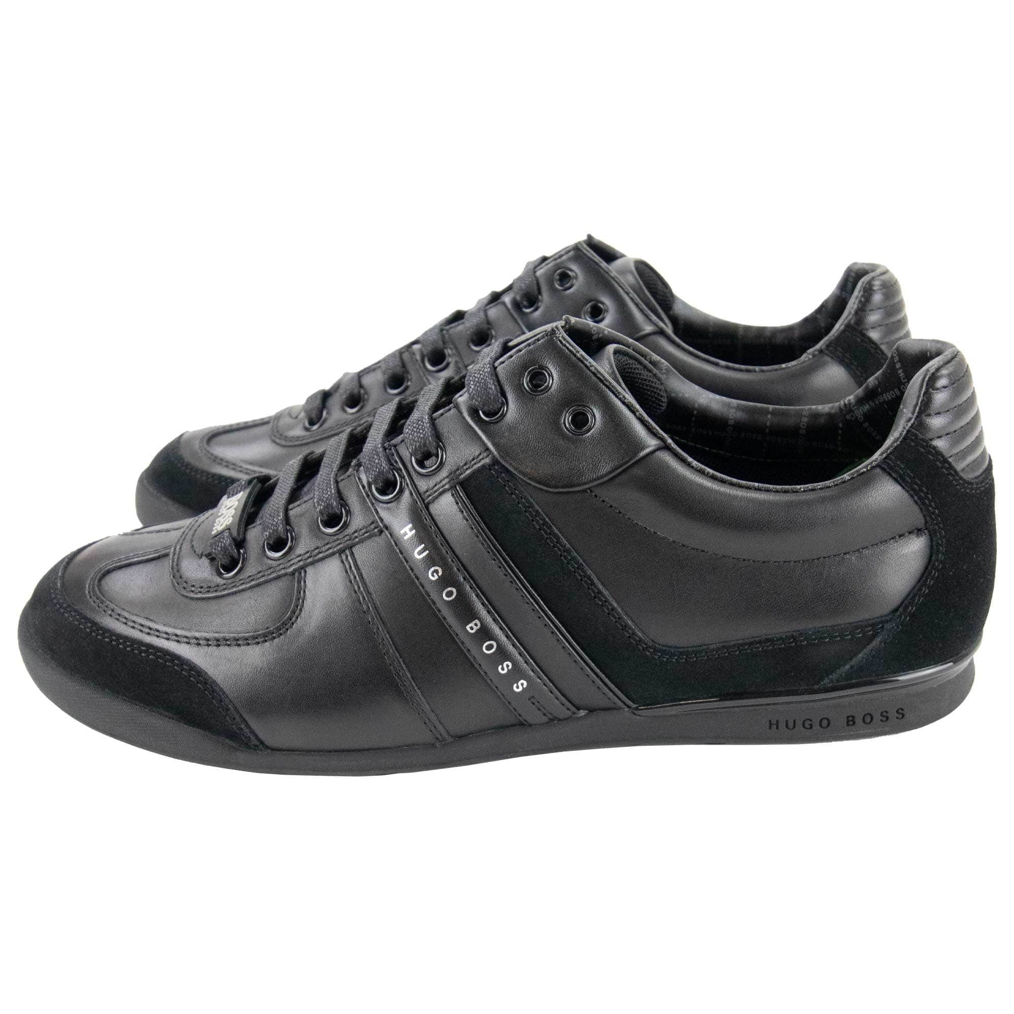 Hugo Boss Aki Low Top Trainers Black 001