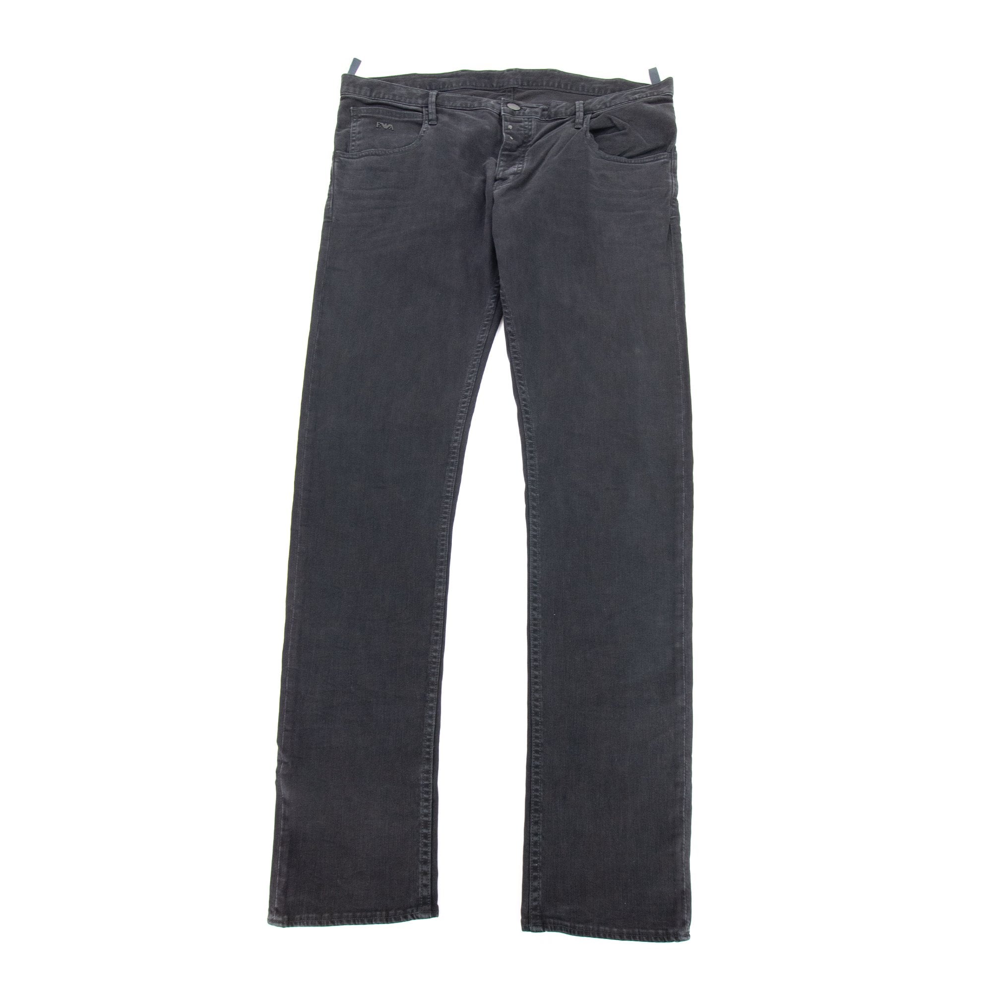 Emporio Armani Johnny Slim Fit Jean Black