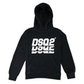 Dsquared2 Kids Faded DSQ2 Hooded Sweat Black