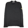 Stone Island Chest Pocket Rolled Neck Sweat Dark Grey V0065