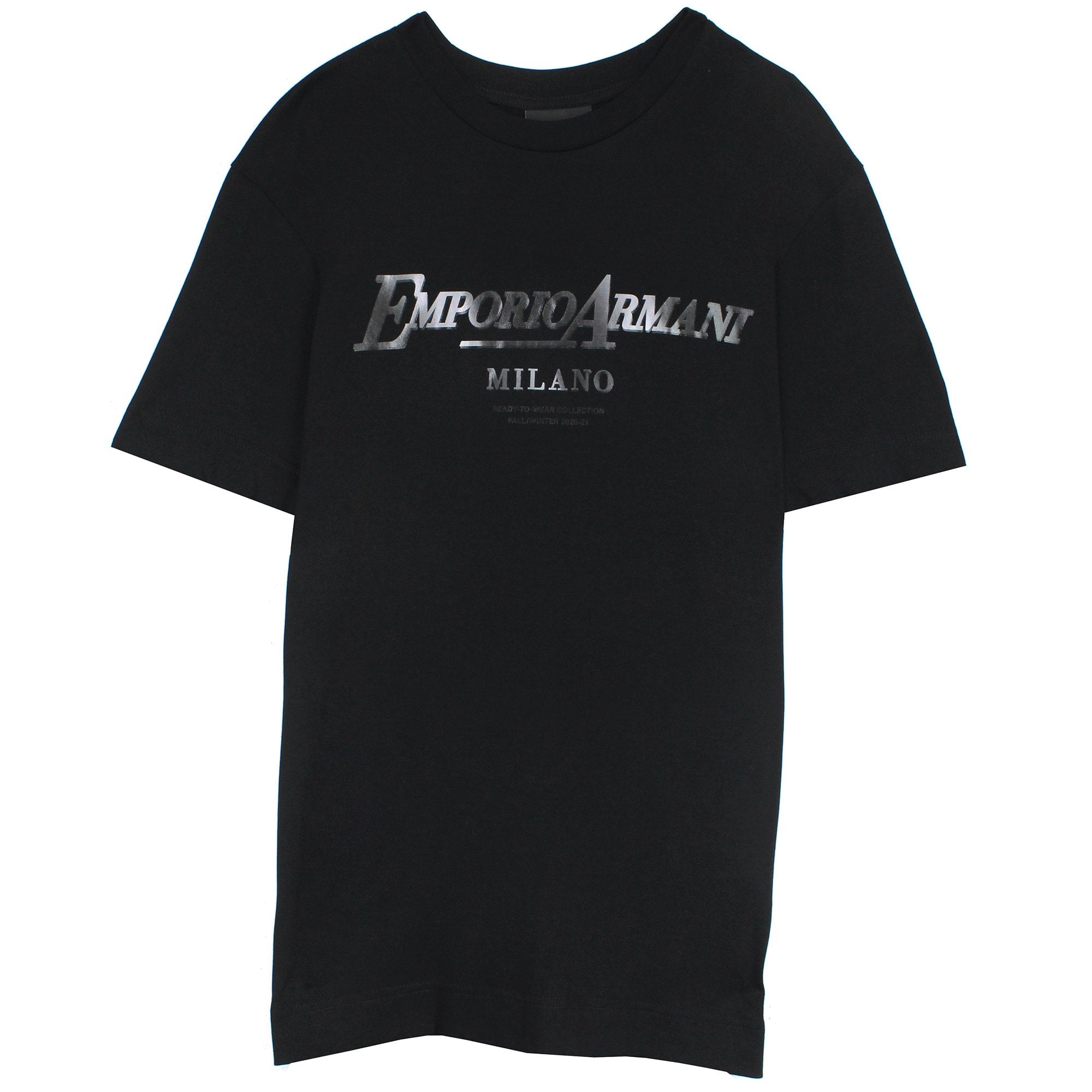 Emporio Armani Ready To Wear Logo T Shirt Black 999
