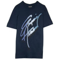 Emporio Armani Signature Logo T Shirt Blue Navy 0922