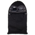 C.P. Company Merino Wool Goggle Balaclava Black 999