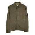 C.P. Company Nylon Zip Up Overshirt Green 683