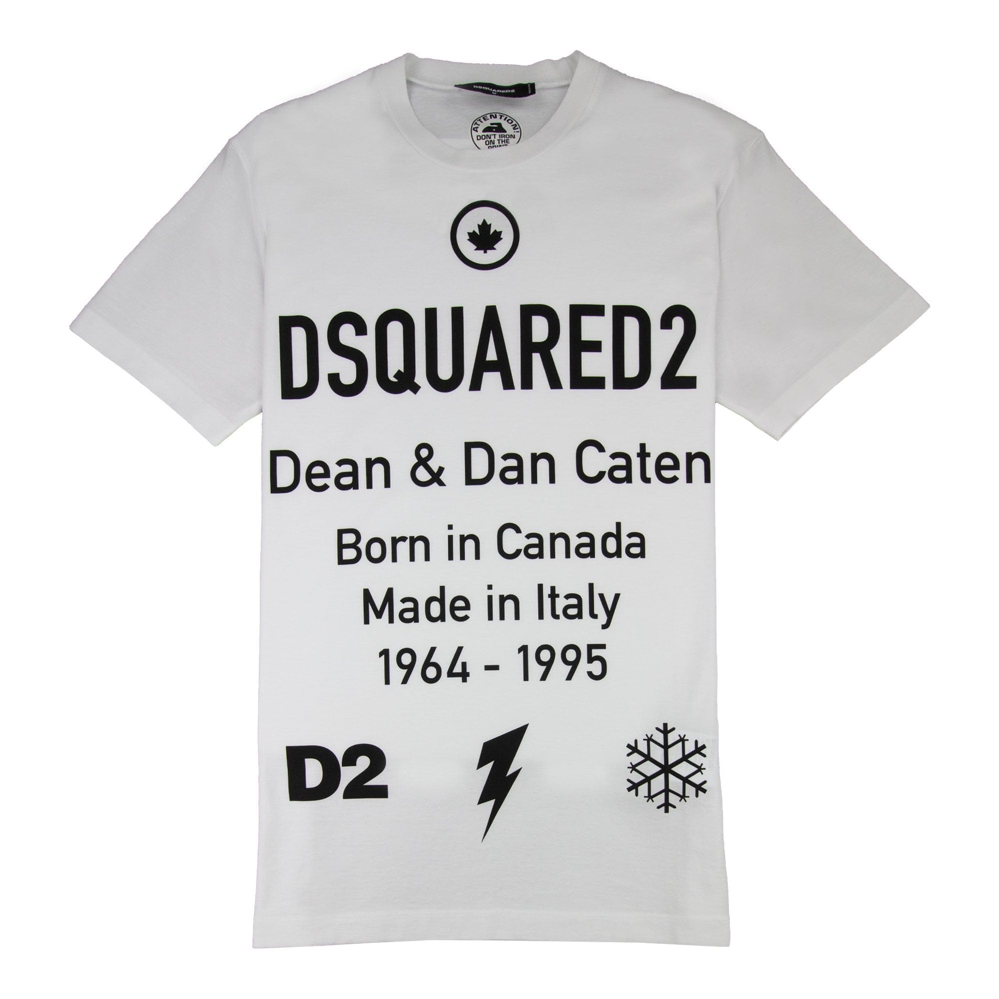 Dsquared2 Dean & Dan Symbol T-shirt White