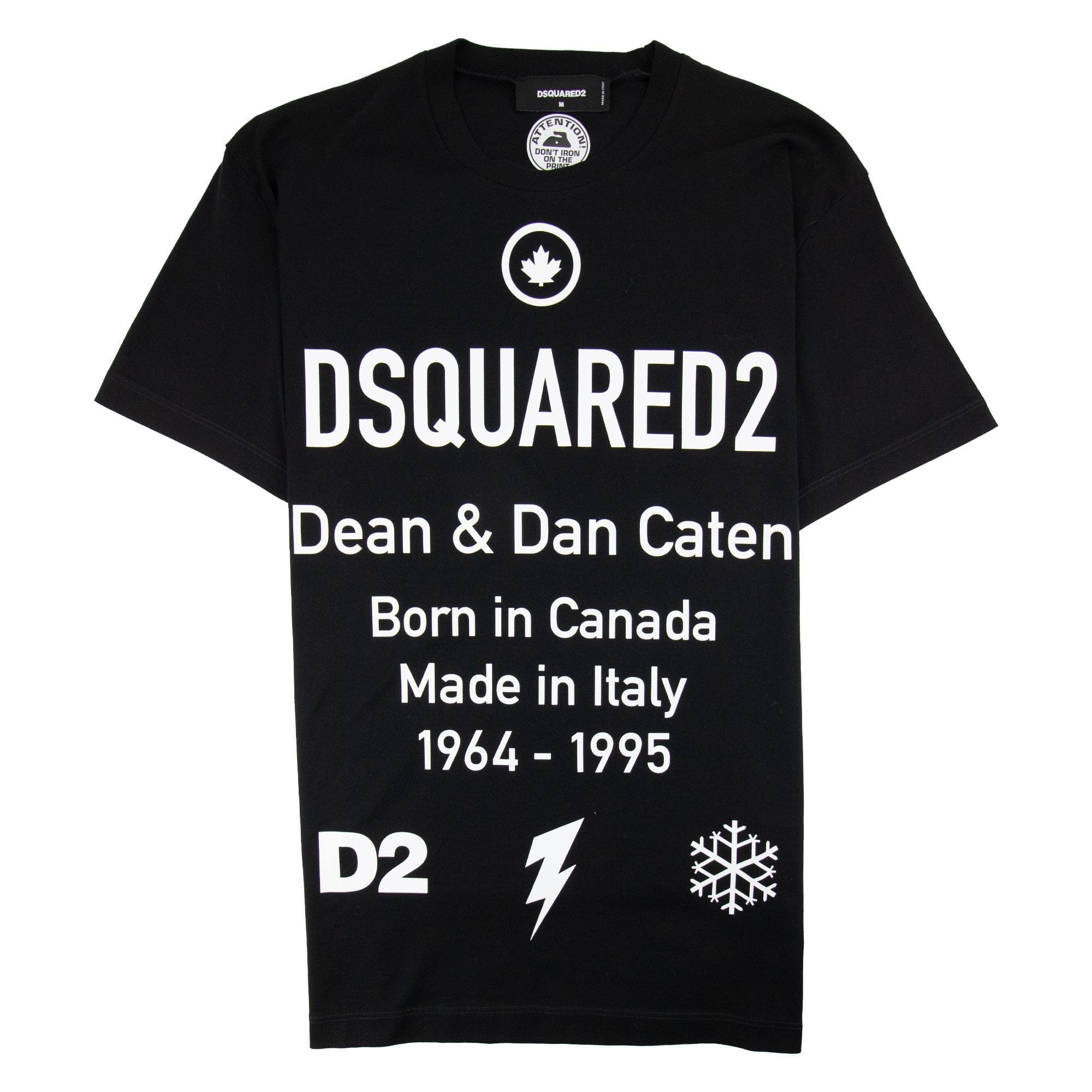 Dsquared2 Dean & Dan Symbol T-shirt Black