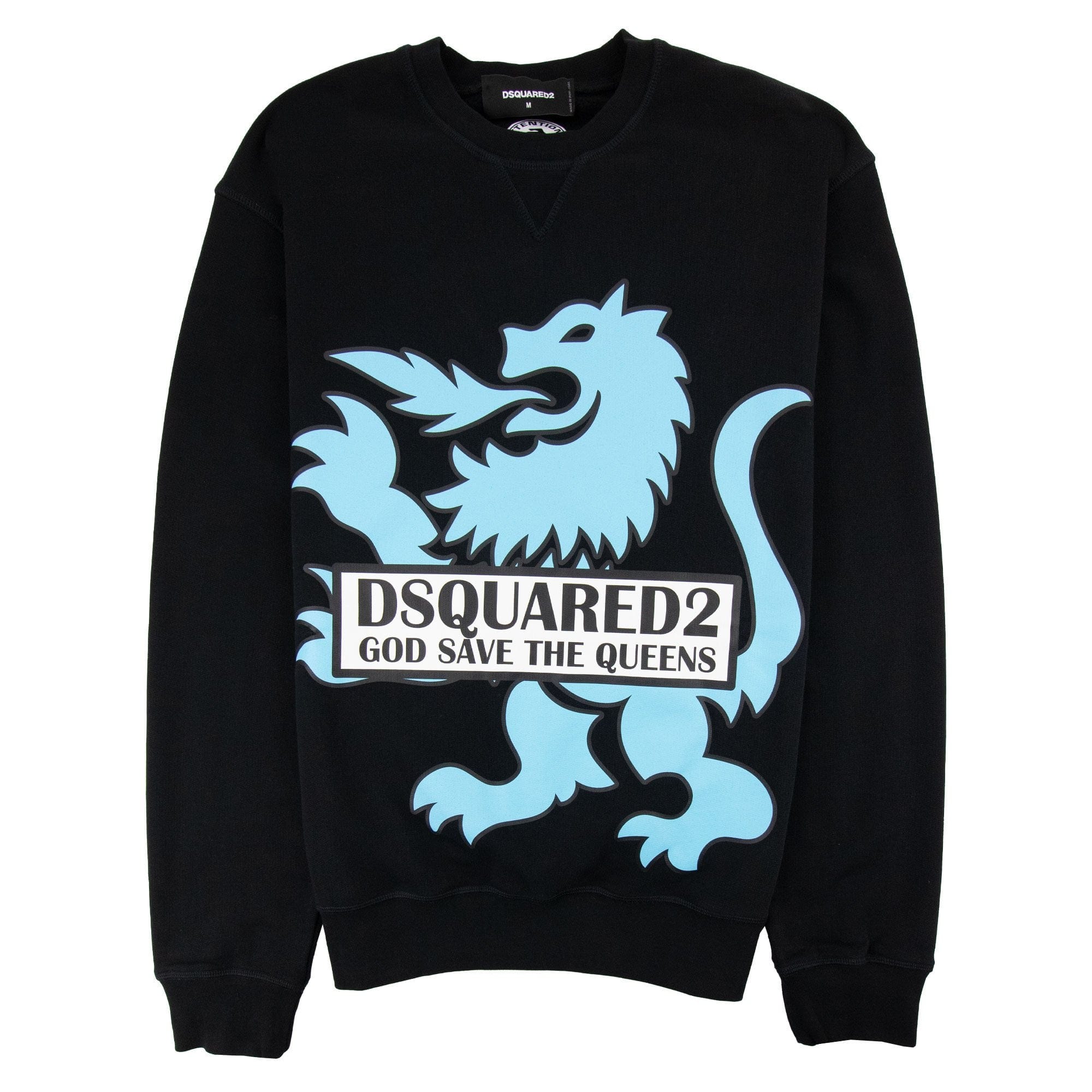Dsquared2 God Save The Queens Sweatshirt Black
