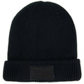Hugo Boss Kids Cotton Beanie Hat Black