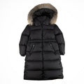 Moncler Junior Taim Giubbotto Long Jacket Black 999