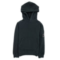 Cp Company Undersixteen Arm Lens Hoodied Sweatshirt Black 999
