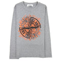 Stone Island Junior Nature T Shirt Grey V0m64