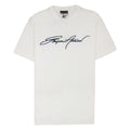 Emporio Armani Signature Logo T Shirt Bianco 0101
