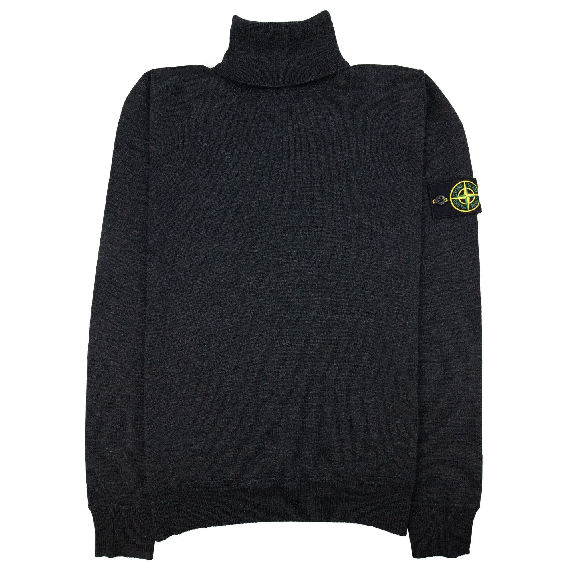 Stone Island 528c4 Rollneck Jumper Dark Grey V0065