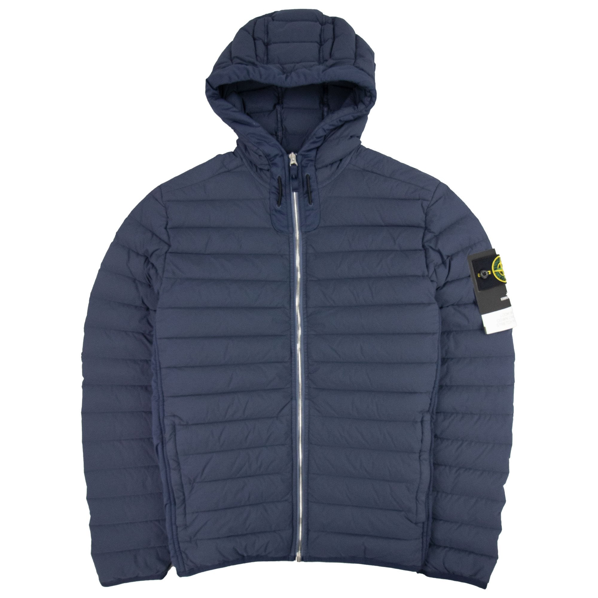 Stone Island Loom Woven Padded Jacket Navy V0028