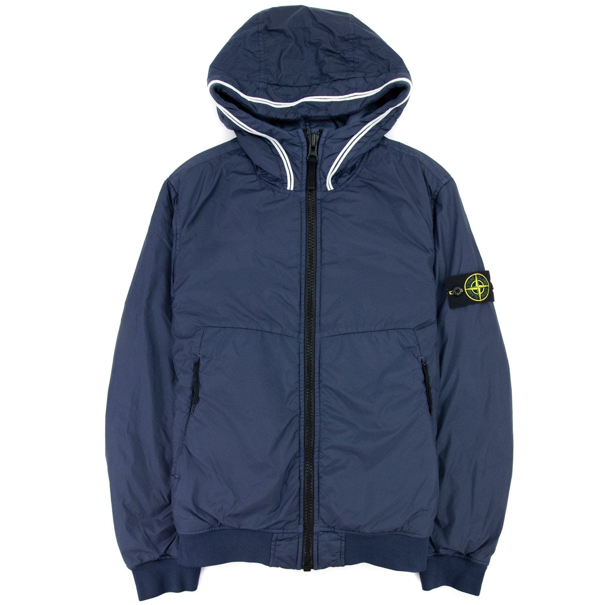 Stone Island Garment Dyed Crinkle Reps Jacket Navy V0028