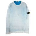 Stone Island Reversible Patch Logo Jumper Teal