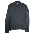 Cp Company Funnel Neck Watch-viewer Lens Zip Up Sweatshirt Black 392
