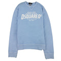 Dsquared2 64/95 Logo Crew Neck Sweatshirt Sky Blue