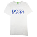 Hugo Boss Embroidered Logo Tee 7 T Shirt White 001