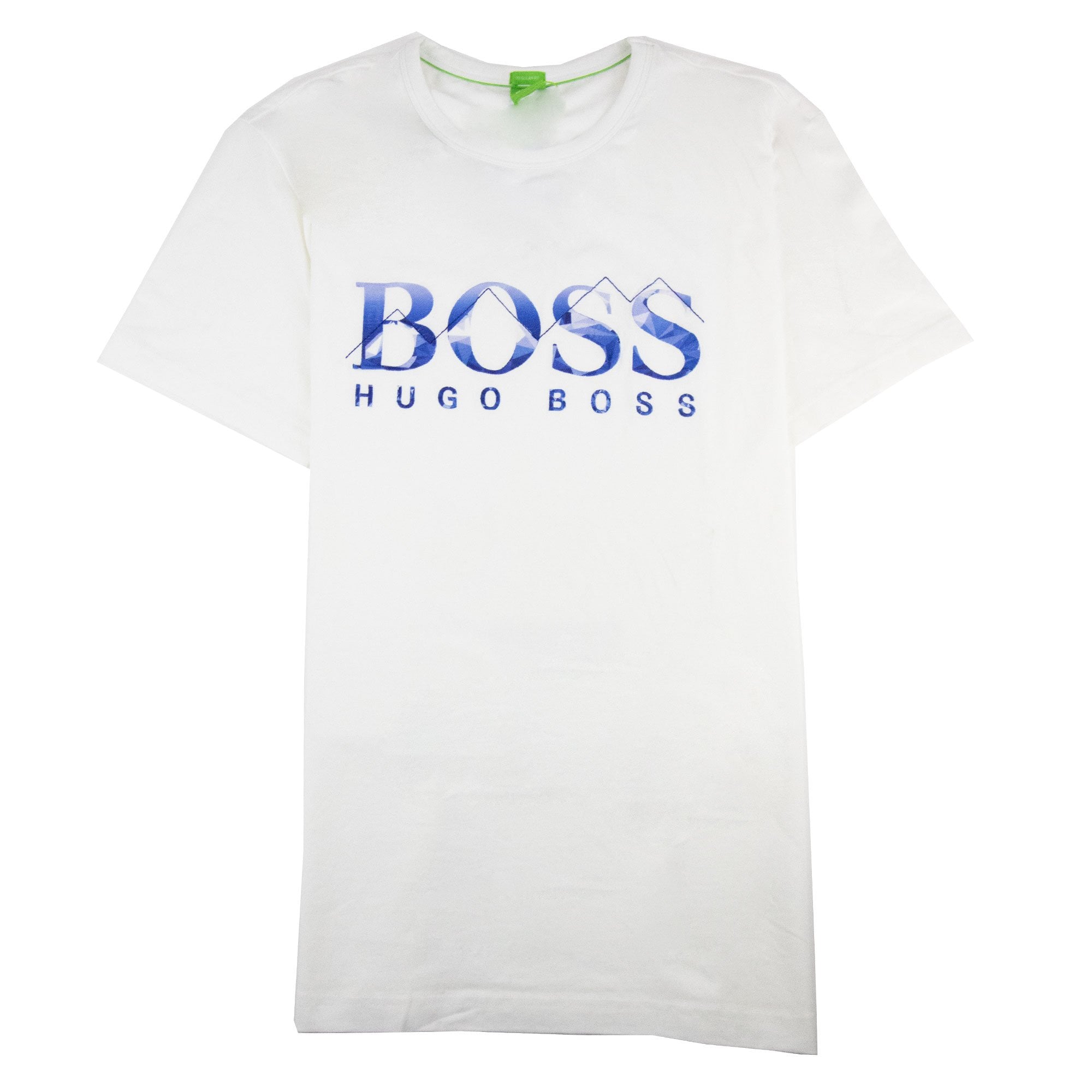 Hugo Boss Embroidered Logo Tee 7 T Shirt White 001