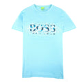 Hugo Boss Triangle Logo Tee 8 Turquoise SA30