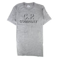 Cp Company Broken Logo L/s T Shirt Grey M93 SA30