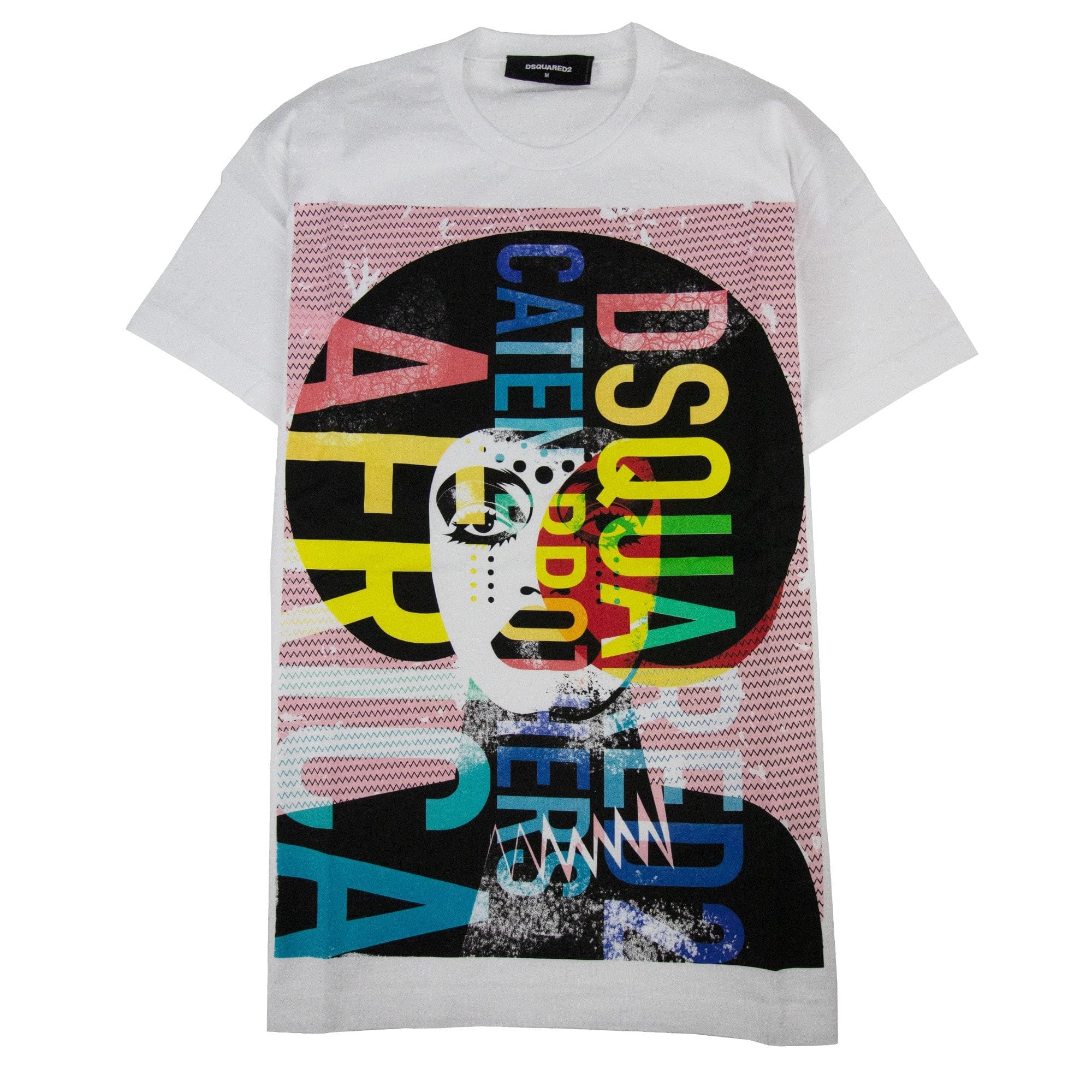 Dsquared2 Caten Brothers Logo T Shirt White SA30