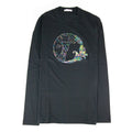 Versace Collection Reflective Medusa Logo L/s T Shirt Black SA30