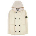 Stone Island Double Breasted Knitted Cardigan Butter V0035