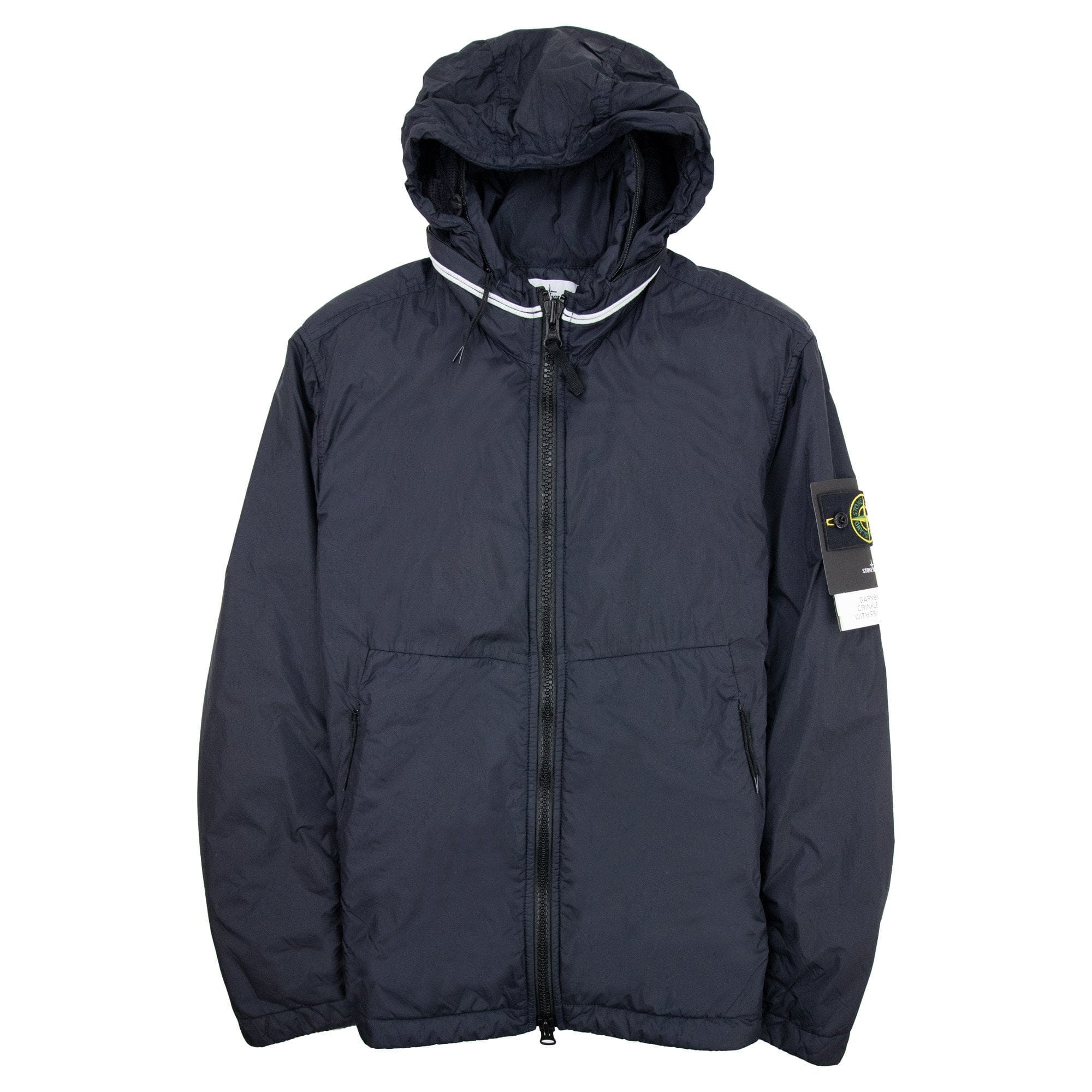 Stone Island 40523 Garment Dyed Crinkle Reps Jacket Navy V0020