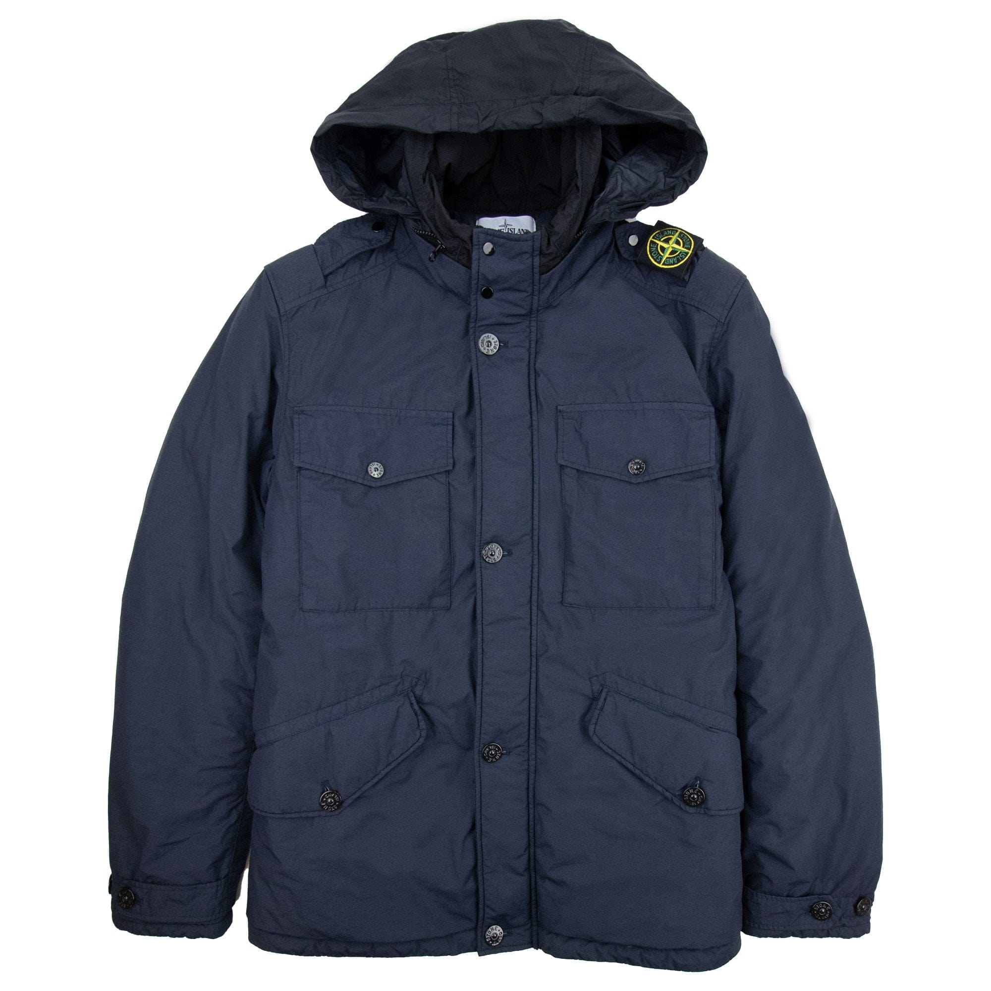 Stone Island 43532 Naslan Light Watro Jacket Navy V0020