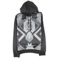 Versace Jeans Geometric Hoodied Sweatshirt Black