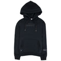 Moncler Embroidered Fragment Logo Hoodied Sweatshirt Black 999