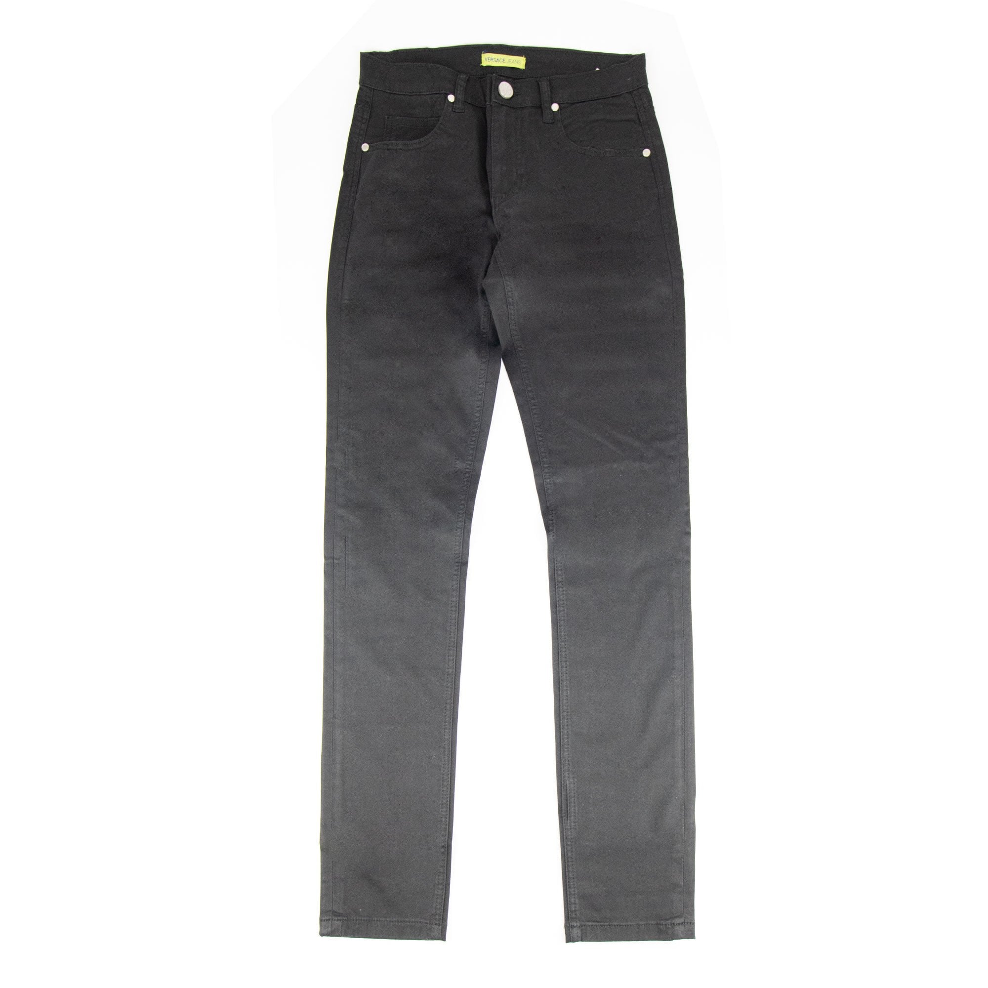 Versace Jeans Round Tiger Pocket Skinny Jean Black