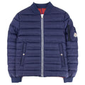 Moncler Junior Aidan Down Jacket Navy Blue
