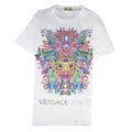 Versace Jeans Rubino Logo Print Jersey T Shirt White