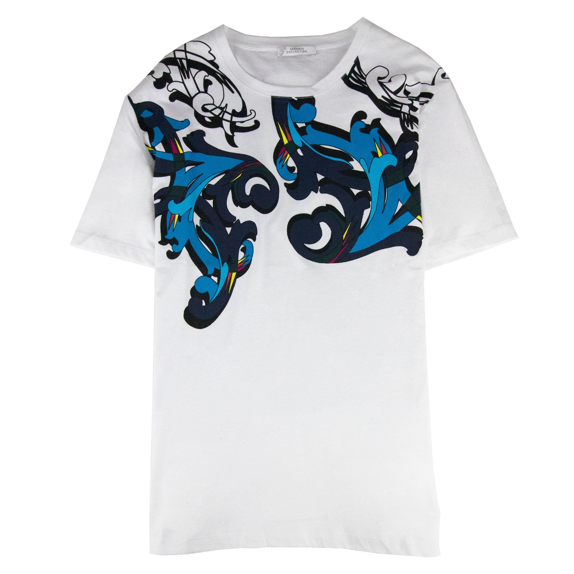 Versace Collection Medusa Baroque T Shirt White